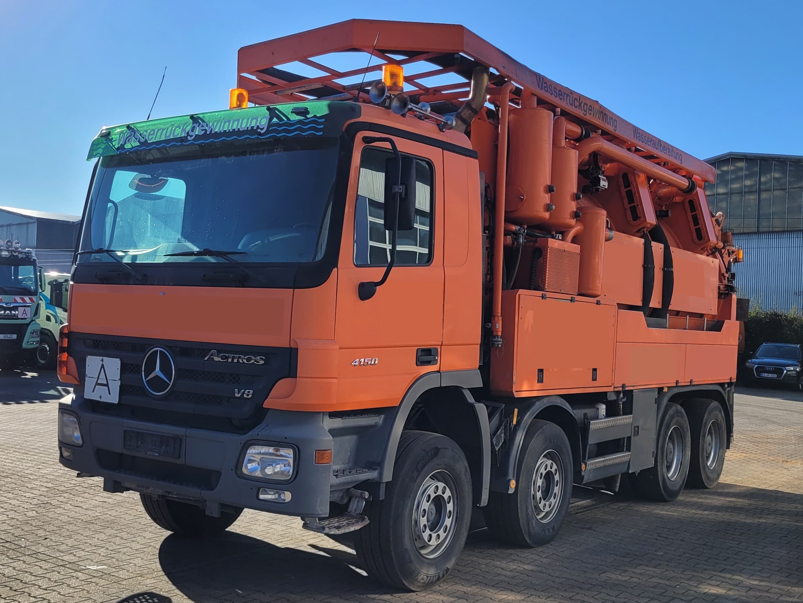 MB ACTROS 4150 8x4 EURO 3 WUKO ASSMANN